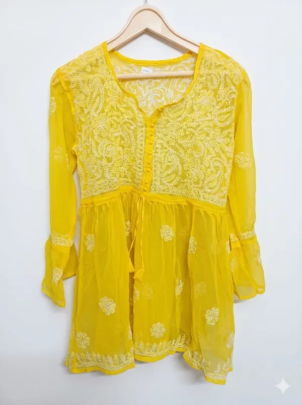Yellow_Net_Embroidered_Flared_Dress_for_Girls