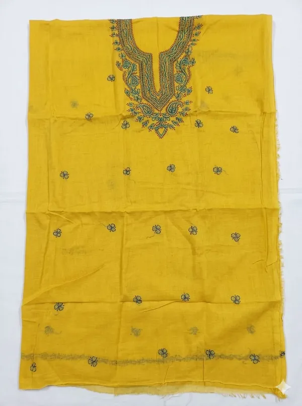 Yellow_Embroidered_Unstitched_Suit_Material_for_Women
