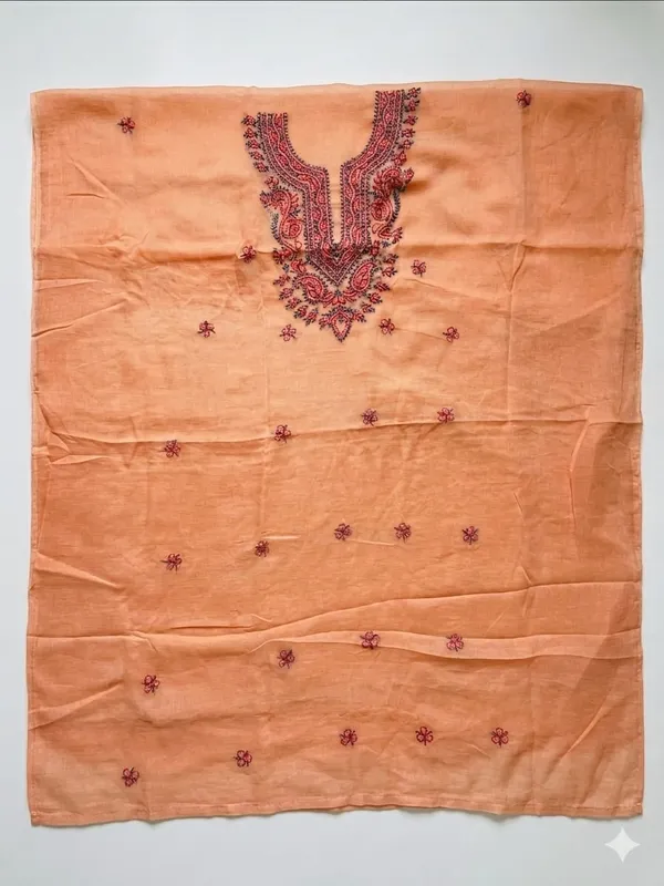 Peach_Embroidered_Unstitched_Suit_Material_for_Women