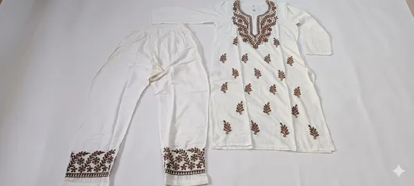 White_Embroidered_Straight_Pant_&_Kurta_Set_for_Women