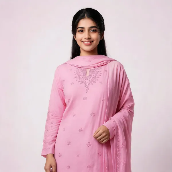 Pink_Cotton_Embroidered_Unstitched_Suit_Material_For_Women