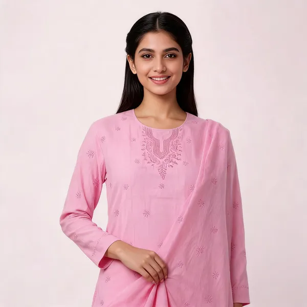 Pink_Cotton_Embroidered_Unstitched_Suit_Material_For_Women