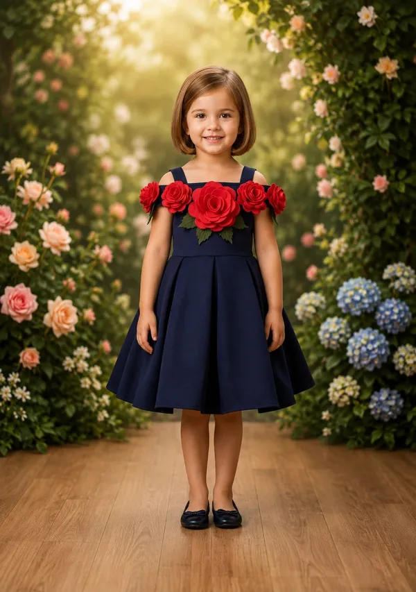 Navy_Floral_Party_Dress_for_Girls