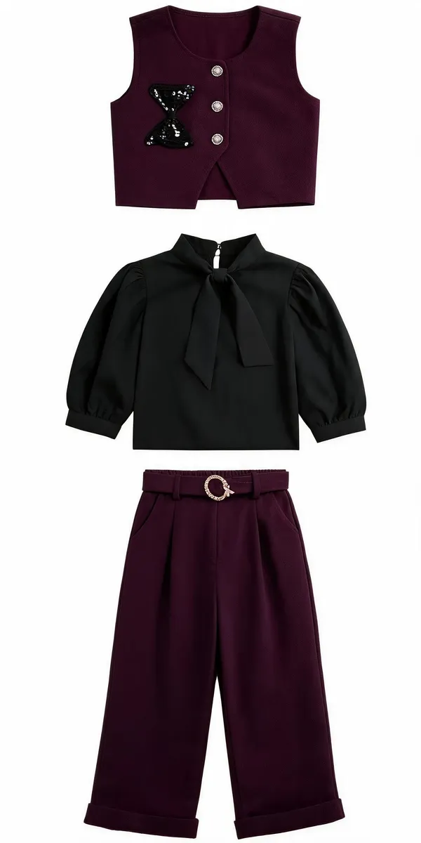 Burgundy_Korean_Style_Outfit_Set_for_Girls