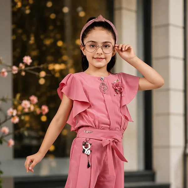 Pink_Casual_Jumpsuit_for_Girls