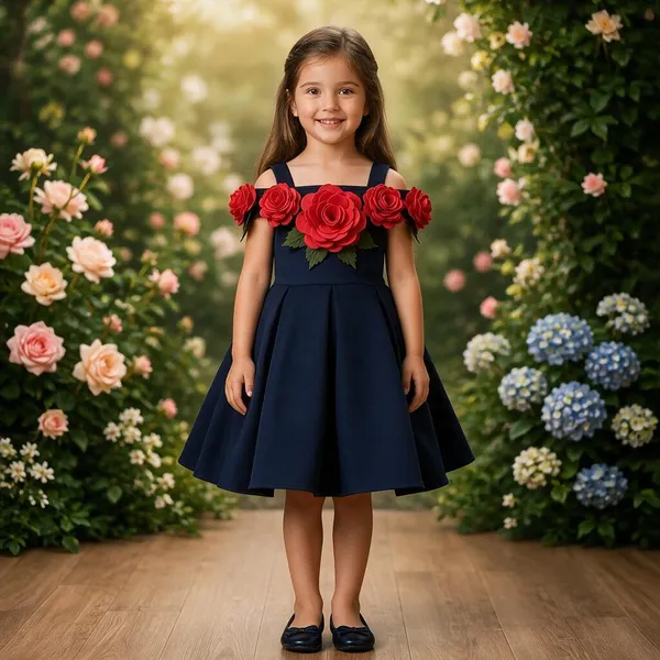Navy_Floral_Party_Dress_for_Girls