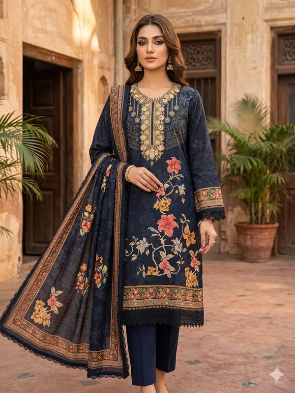 Navy_Floral_Embroidered_Salwar_Suit_Set_for_Women