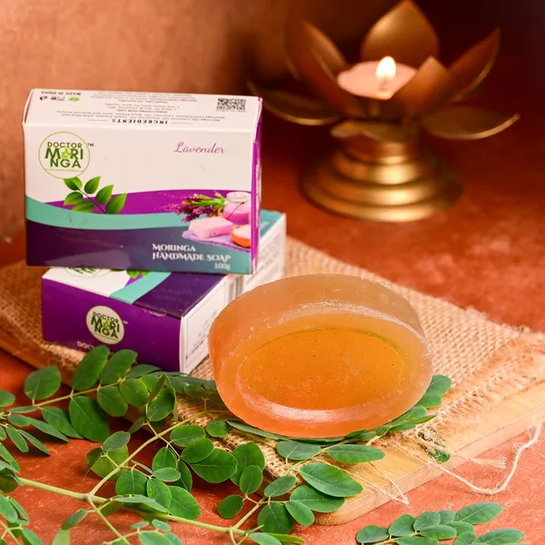 Moringa_Handmade_Lavender_Soap_Bathing