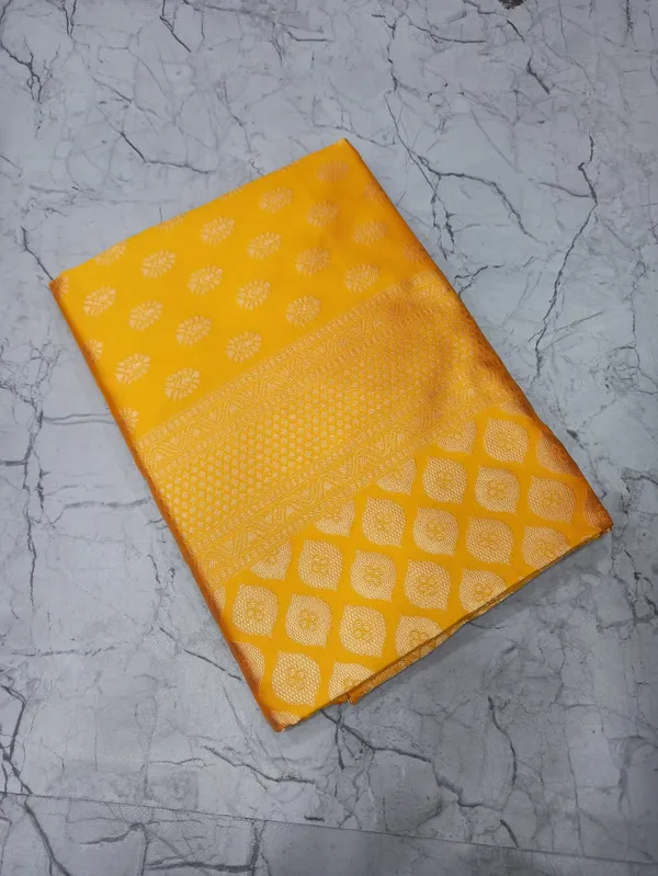 Yellow_Woven_Saree_for_Women