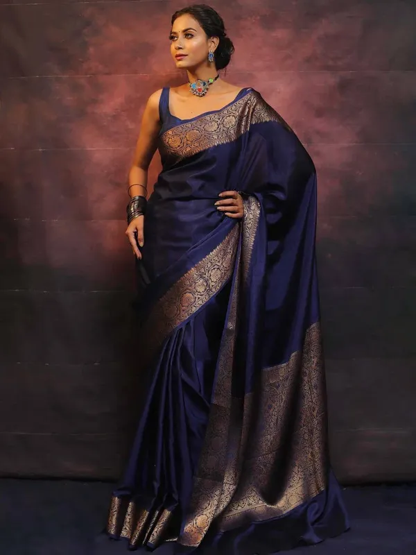 Navy_Blue_Woven_Saree_for_Women