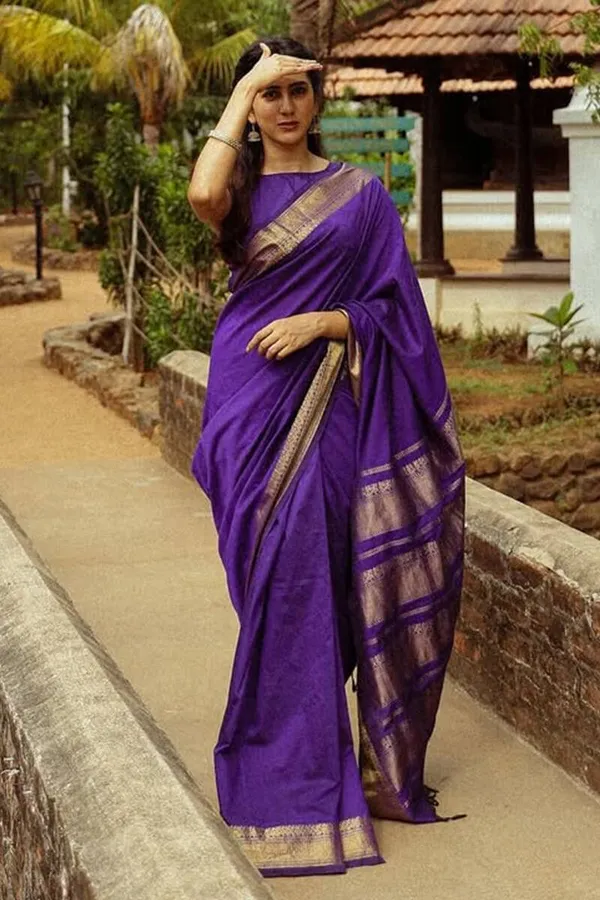 Purple_Zari_Border_Saree_for_Women