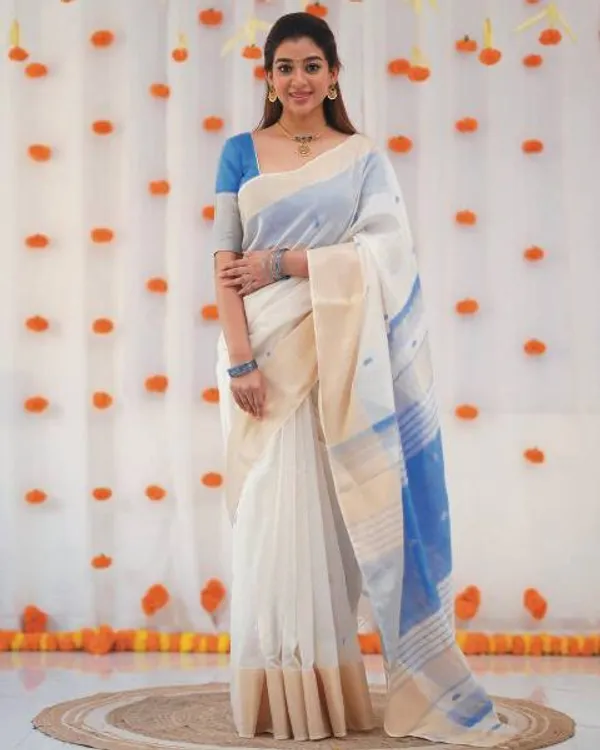 Off_White_Woven_Traditional_Saree_for_Women