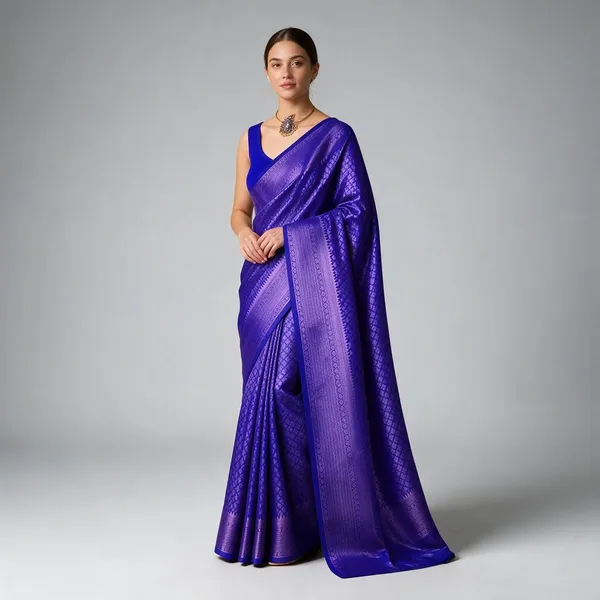 Purple_Woven_Traditional_Saree_For_Women