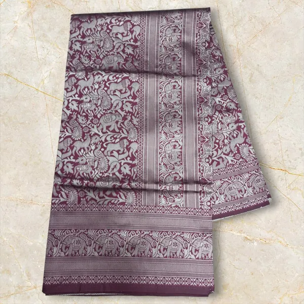 Maroon_Printed_Saree_for_Women