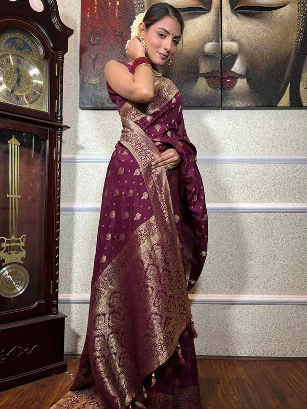 Plum_Woven_Saree_for_Women