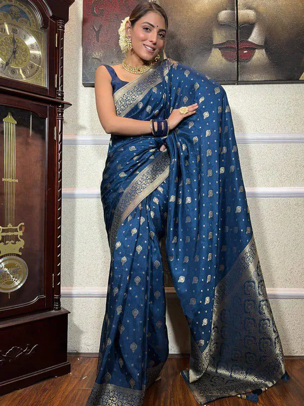 Blue_Traditional_Saree_for_Women