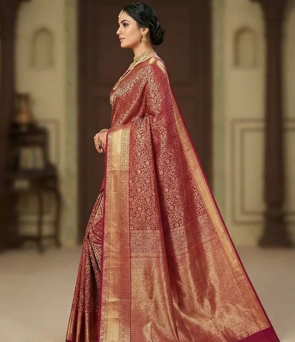 Maroon_Woven_Traditional_Saree_for_Women