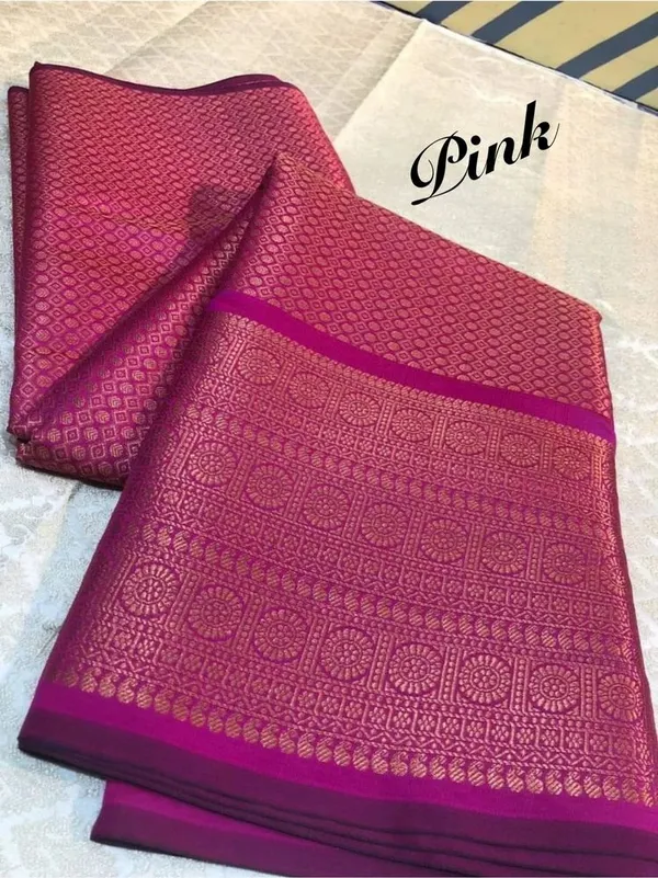 Pink_Woven_Saree_For_Women