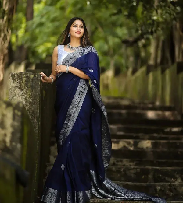 Navy_Blue_Woven_Saree_for_Women