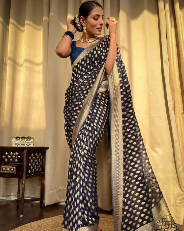 Navy_Blue_Printed_Saree_for_Women