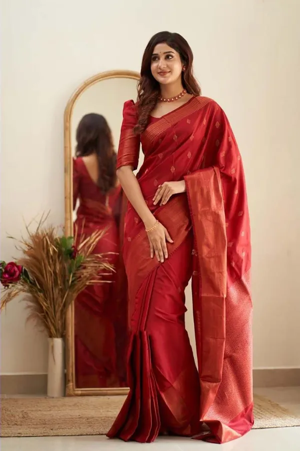 Red_Woven_Saree_for_Women