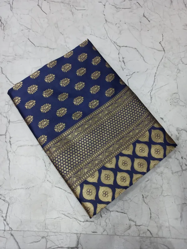 Navy_Blue_Printed_Saree_for_Women