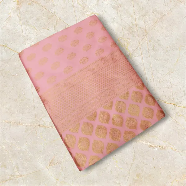 Pink_Gold_Motif_Traditional_Saree_for_Women