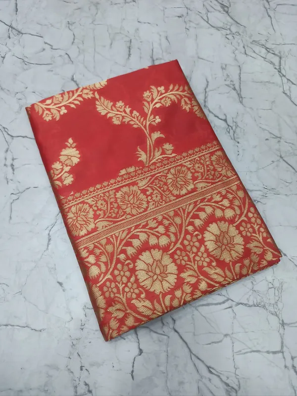 Red_Woven_Floral_Saree_for_Women