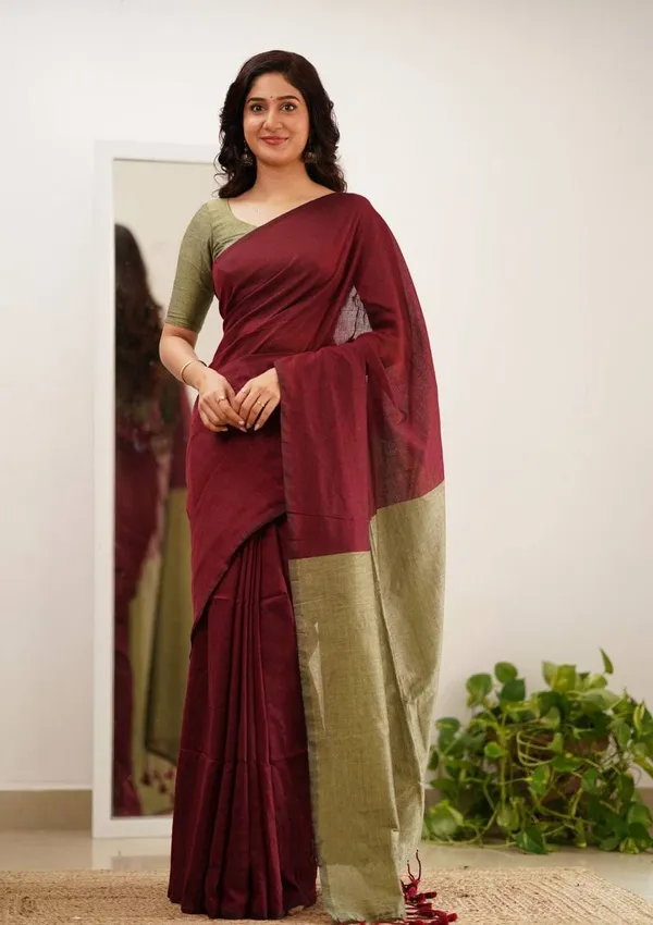 Maroon_Ethnic_Saree_for_Women
