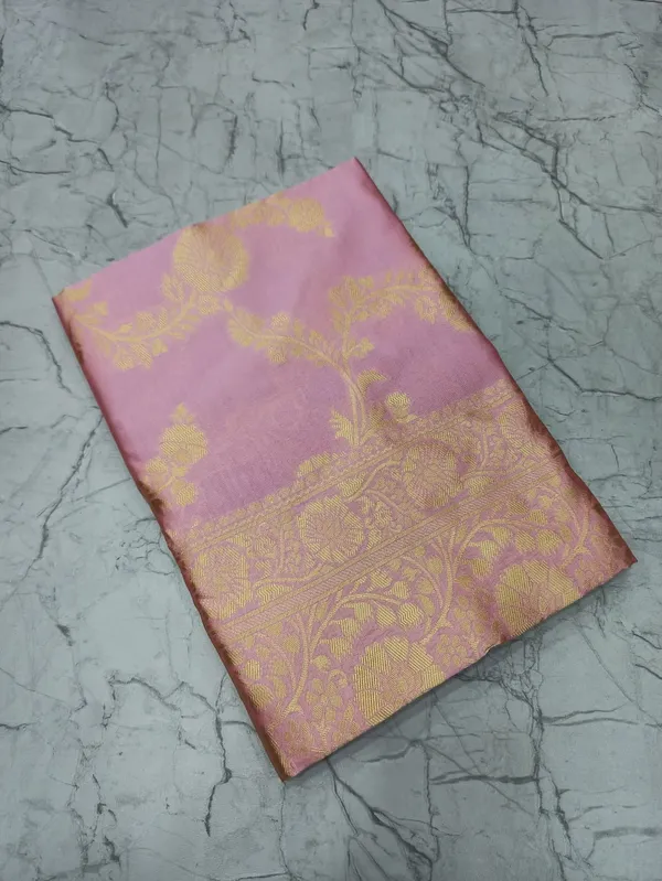 Pink_Woven_Floral_Saree_for_Women