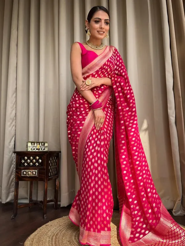 Pink_Printed_Saree_for_Women