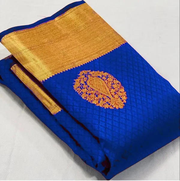 Blue_Silk_Zari_Saree_for_Women