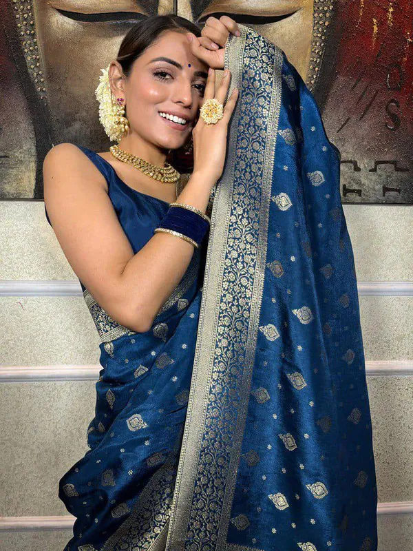 Blue_Traditional_Saree_for_Women