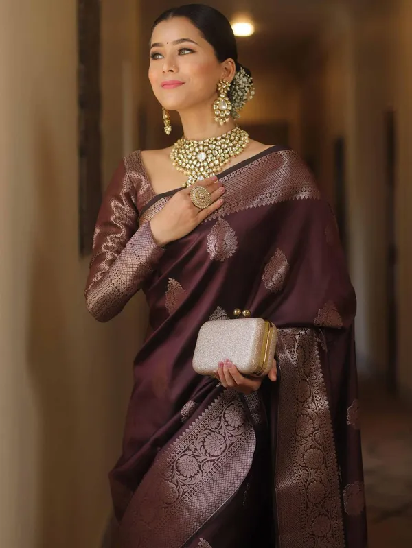 Brown_Woven_Saree_for_Women