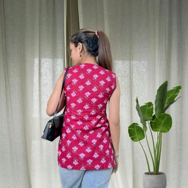 Rani_Pink_Long_Vest