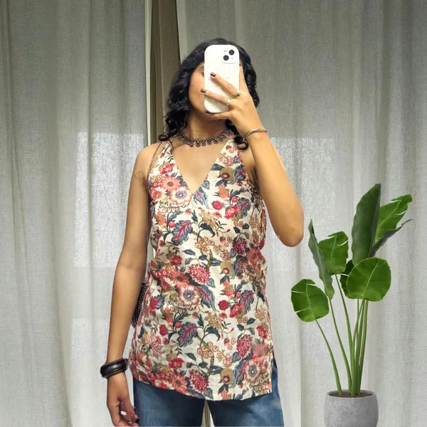 Garden_Backless_Short_Kurti