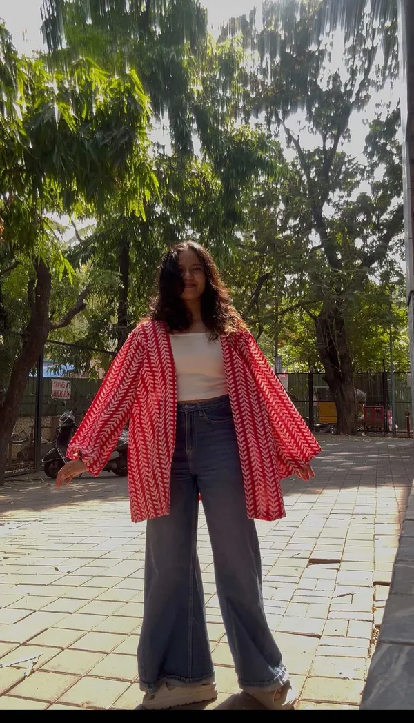 Red_Cotton_Shrug_Add_Pocket_50_Extra