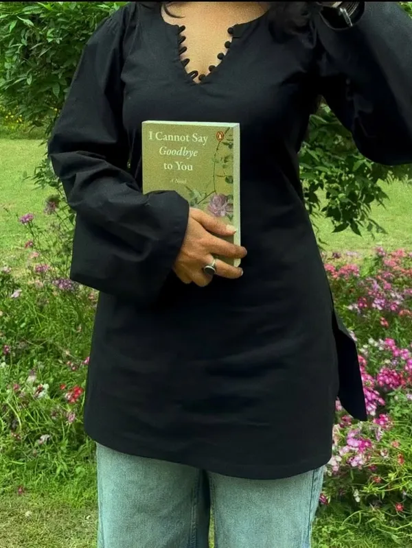 Chaand_Short_Kurti_Black