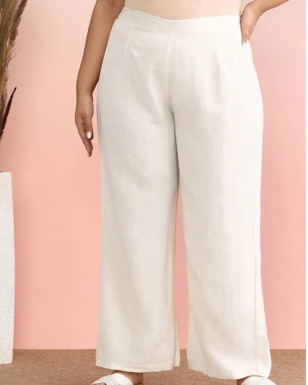 Off_White_Cotton_Wide_Leg_Trouser