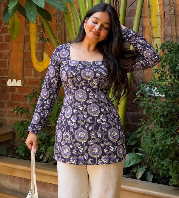 Purple_Garden_Short_Kurti
