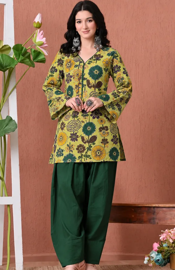 Yellow_Bloom_Co_Ord_Salwar_Set