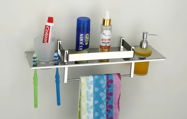 Steel_Modern_Silver_4-In-1_Bathroom_Wall_Organizer