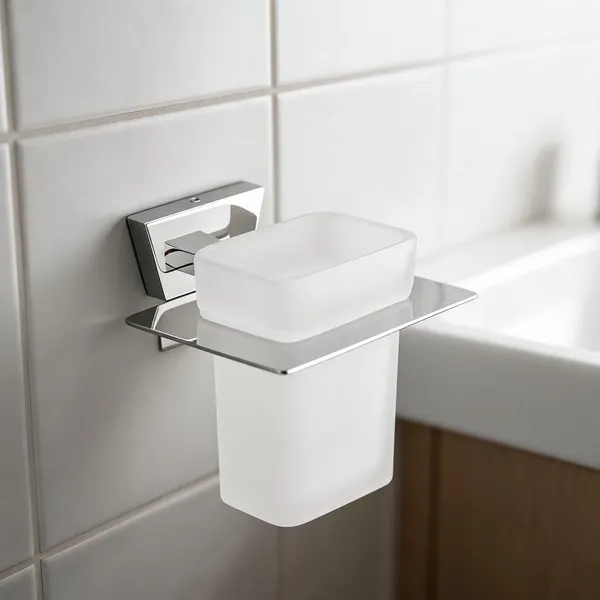 Steel_Modern_Chrome_Wall-Mounted_Tumbler_Holder