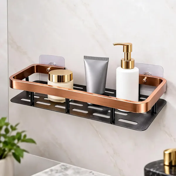 Steel_Modern_Rose_Gold_Bathroom_Storage_Rack