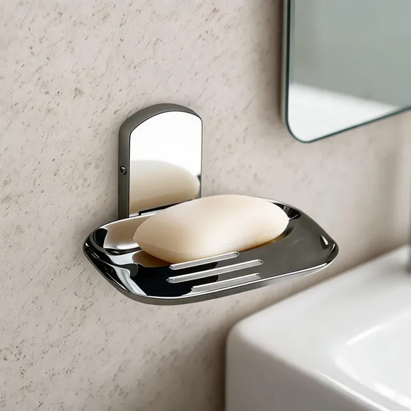 Steel_Modern_Silver_Wall_Mount_Bathroom_Soap_Dish