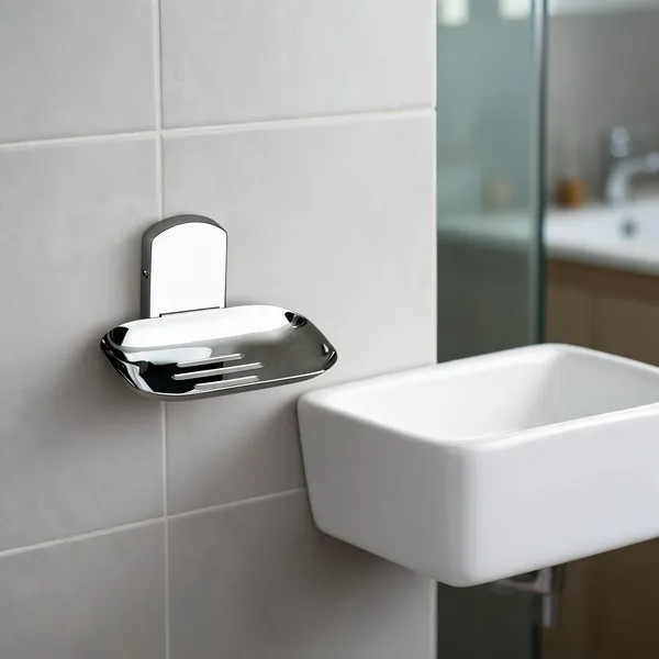 Steel_Modern_Silver_Wall_Mount_Bathroom_Soap_Dish