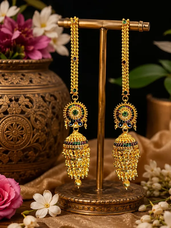 Gold_Tone_Stone_Studded_Jhumka_Earrings_for_Women