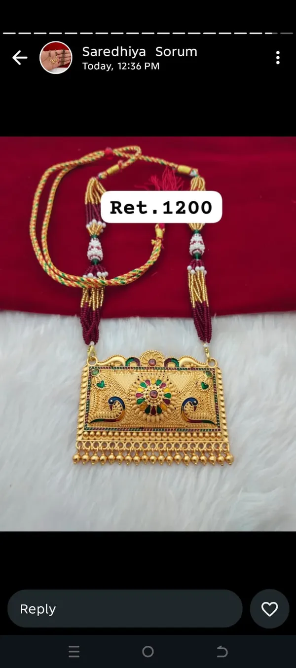 Multicolour_Beaded_Temple_Pendant_Necklace_for_Women