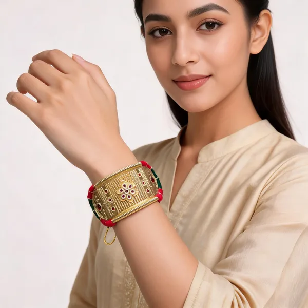 Gold_Tone_Floral_Stone_Embellished_Bridal_Kada_For_Women