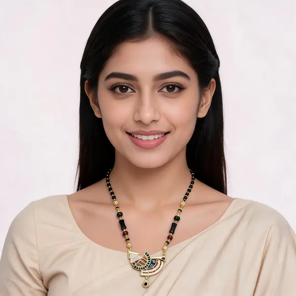 Black_Gold_Tone_Beaded_Traditional_Mangalsutra_Necklace_For_Women